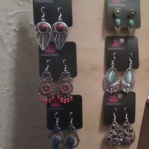 Beautiful earrings 6p also available Colors optio